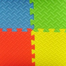 Eva Foam Puzzle Floor Mat @4pcs Mix Color
